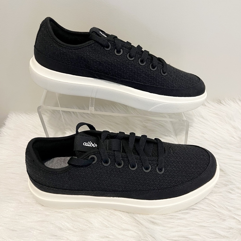 ALLBIRDS Women’s Wool Piper Go Shoes In Natural Black Size 9 - Picture 3 of 8